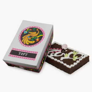 Торт «Птичье молоко с ягодой»