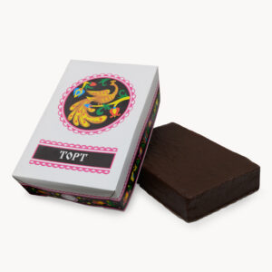 Торт «Птичье молоко с шоколадной глазурью»