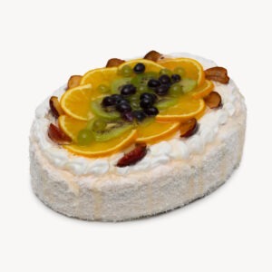 Торт «Фигурный с фруктами»